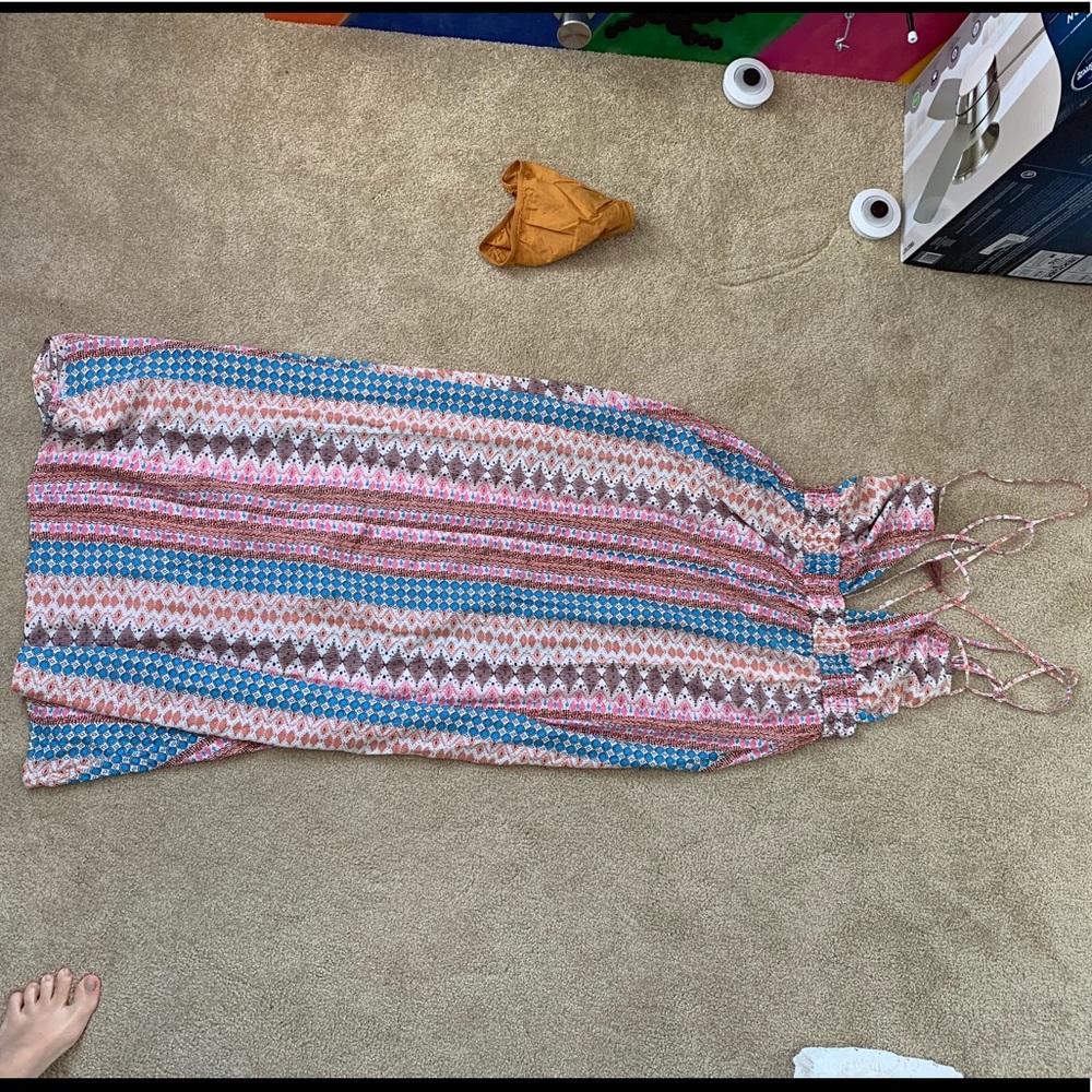Lulus Multi-pattern Maxi Dress